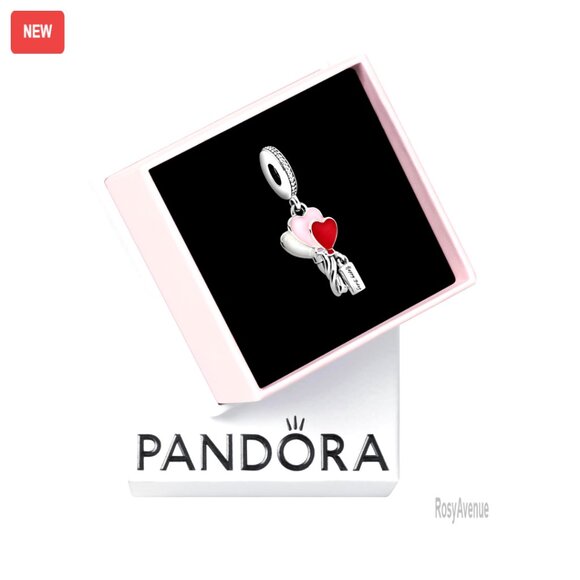 Sterling Silver Birthday Charm with CZ Enamel Gift Box